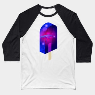 Ice Cream of the Glowing Whale Baseball T-Shirt